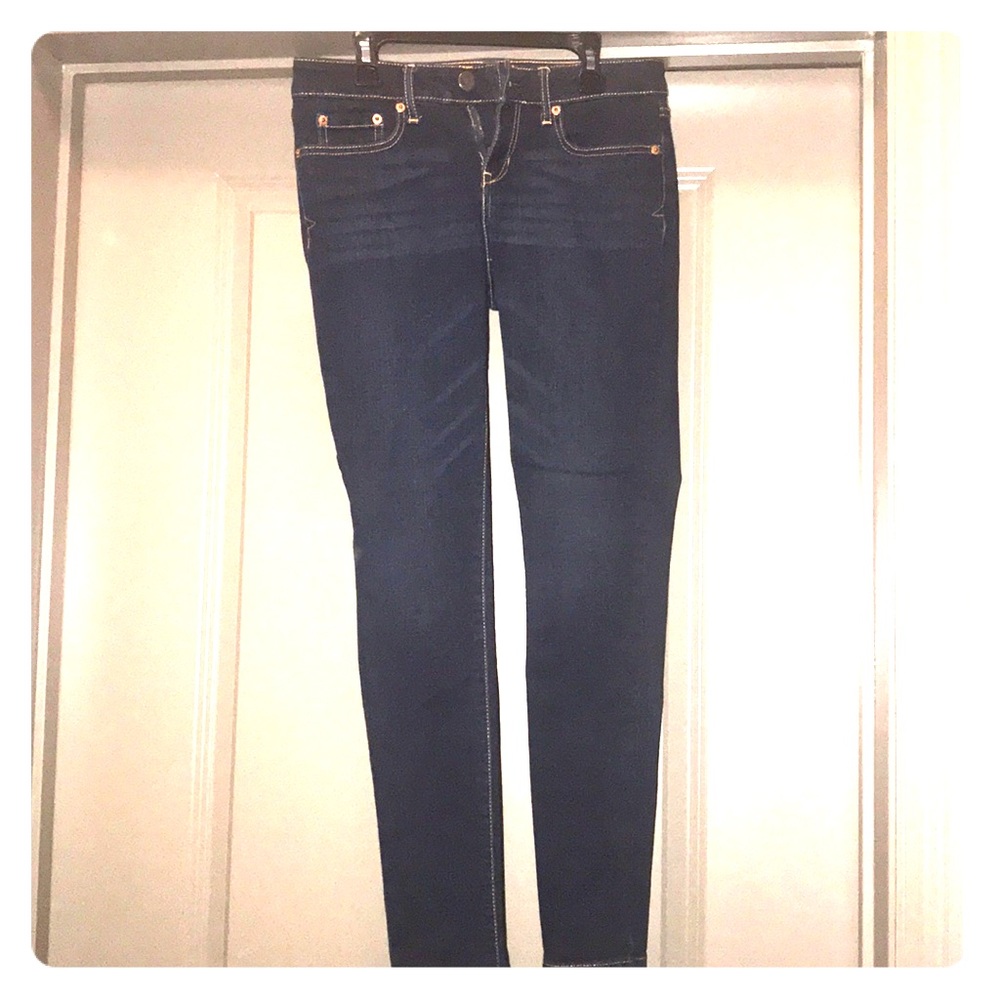 Aeropostale dark wash skinny jean jegging